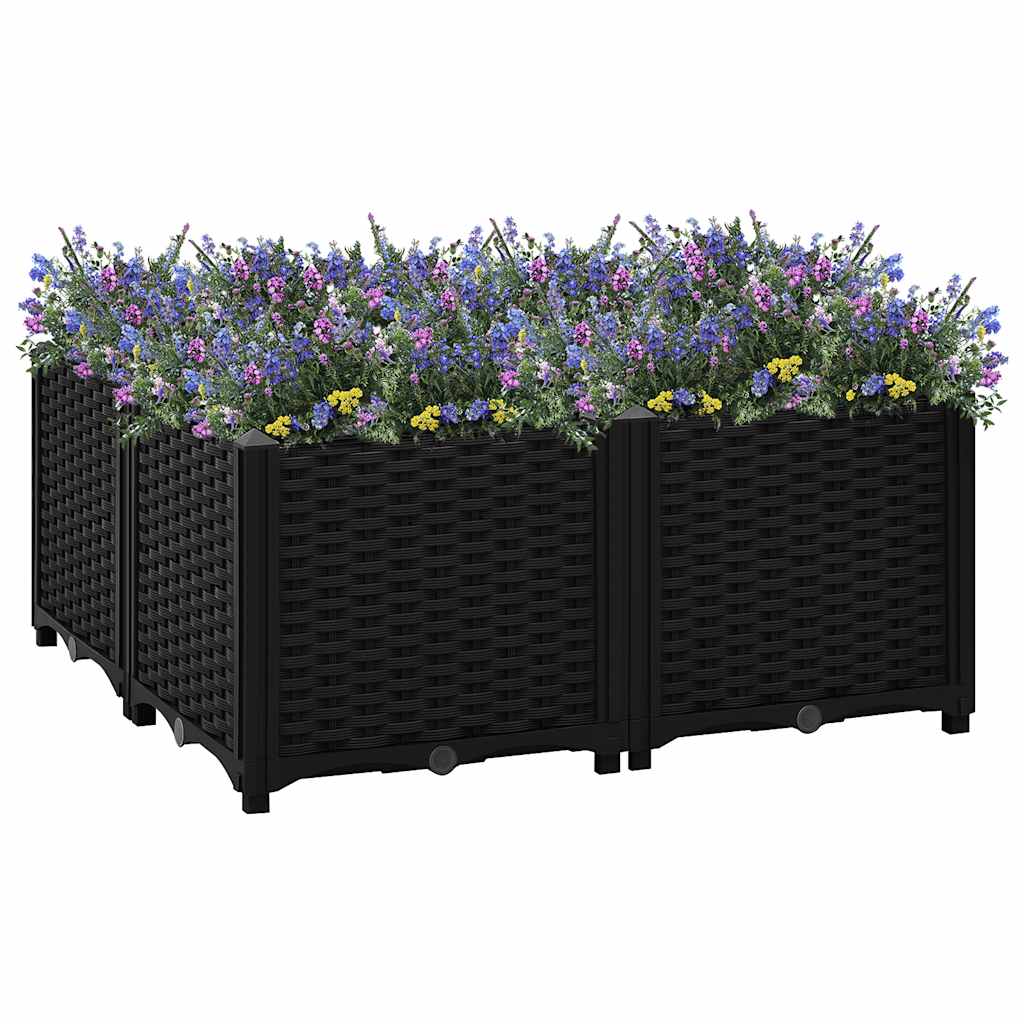 Gartenpflanzer 160 X 40 X 48 Cm Pp