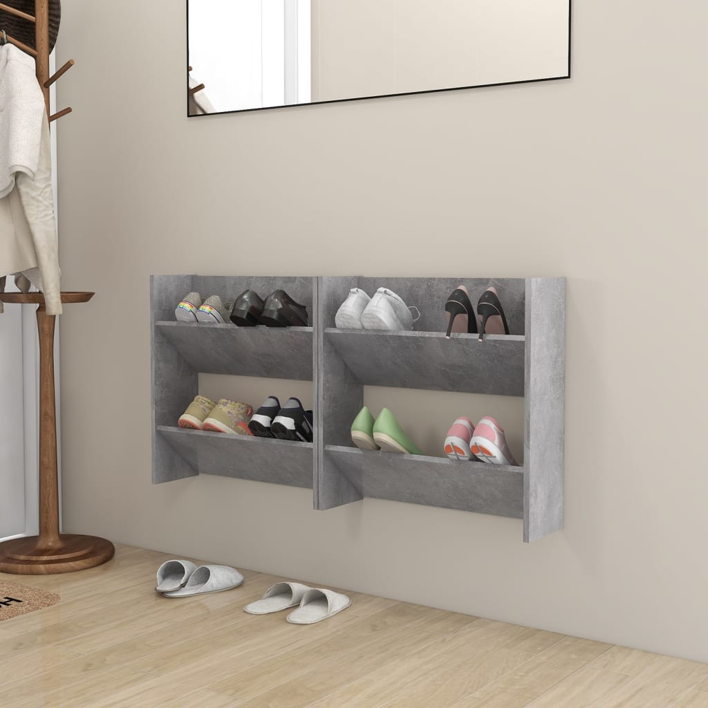 Wand-Schuhschrank Holzwerkstoff