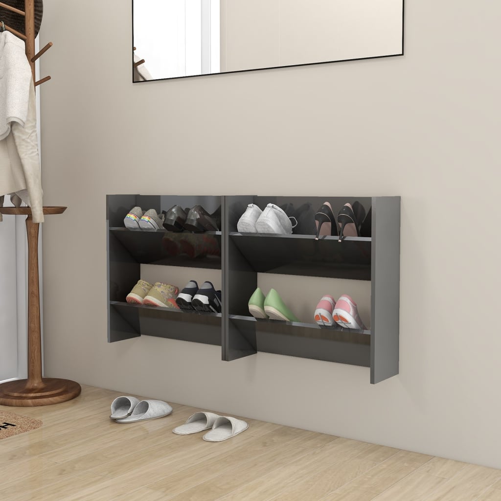 Wand-Schuhschrank Holzwerkstoff