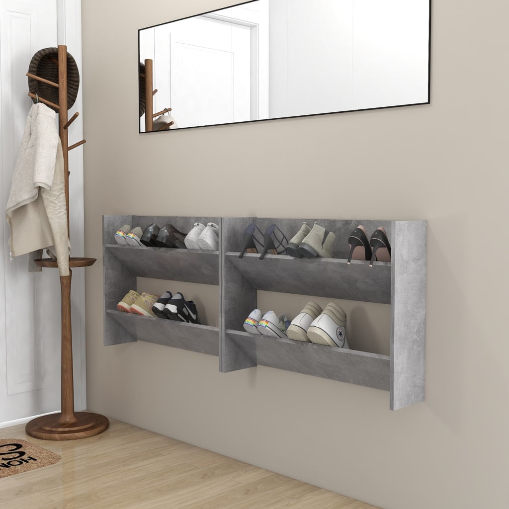 Wand-Schuhschrank Holzwerkstoff