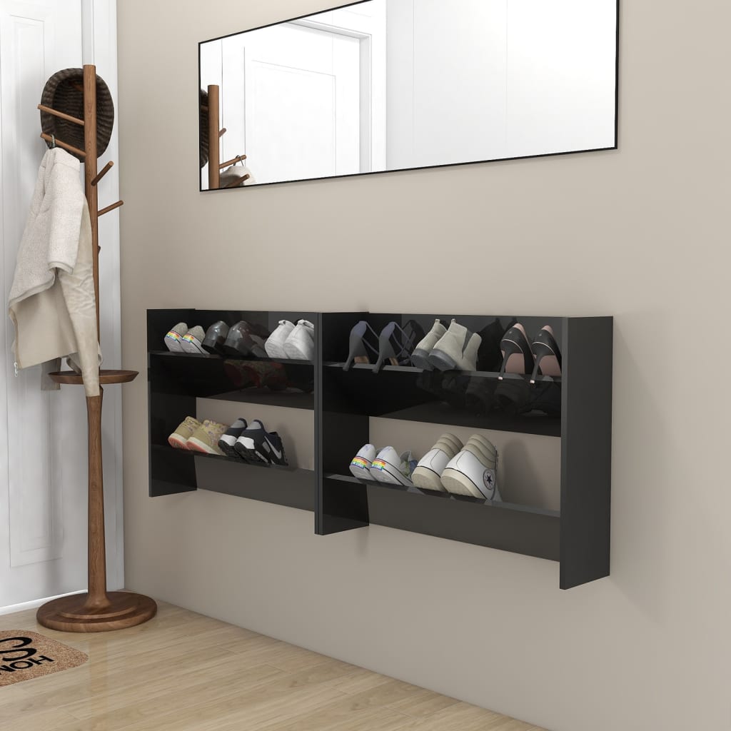 Wand-Schuhschrank Holzwerkstoff