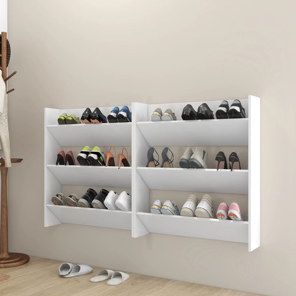 Wand-Schuhschrank Holzwerkstoff