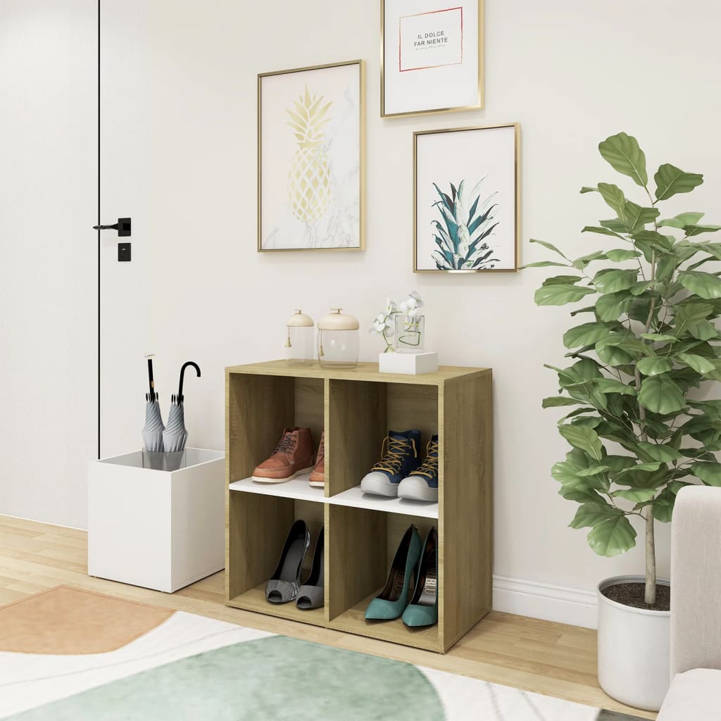Flur-Schuhschrank 105X35,5X70 Cm Holzwerkstoff