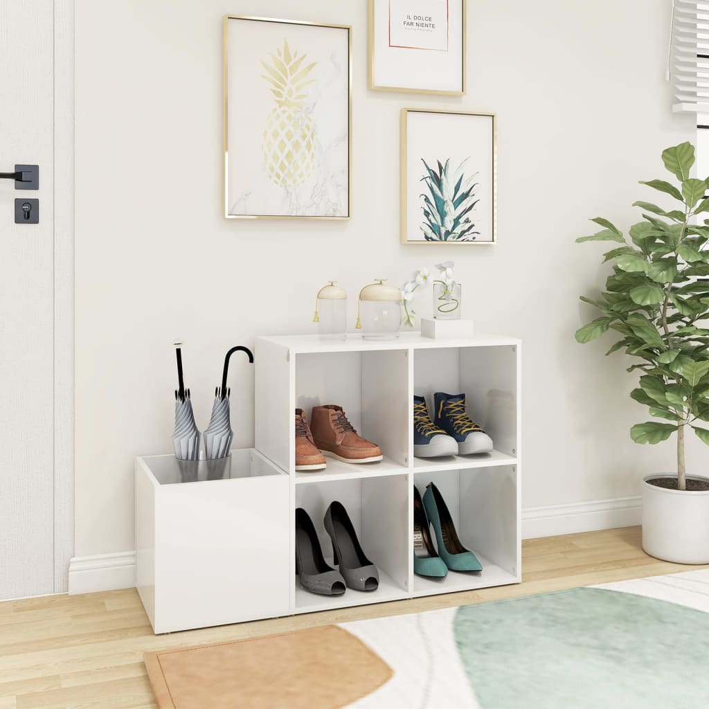 Flur-Schuhschrank 105X35,5X70 Cm Holzwerkstoff