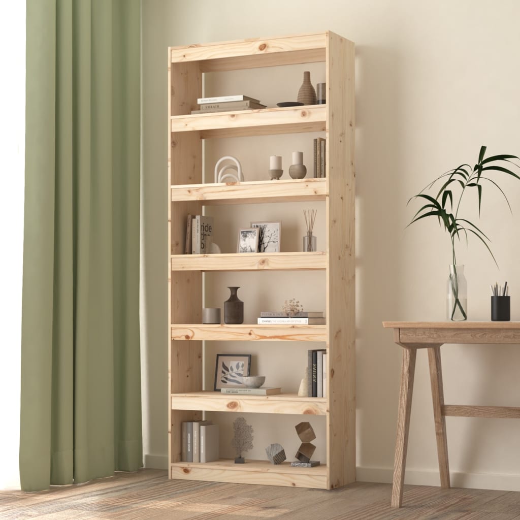 Bücherregal 80 X 30 X Massives Kiefernholz