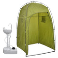 Tragbarer Camping-Handwaschbecken Mit Zelt 20 L