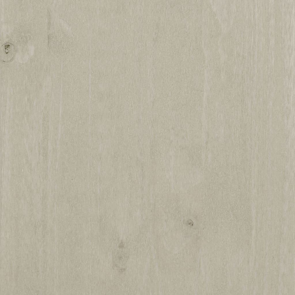 Schuhschrank Hamar 59,5X35X117 Cm Massivholz Kiefer