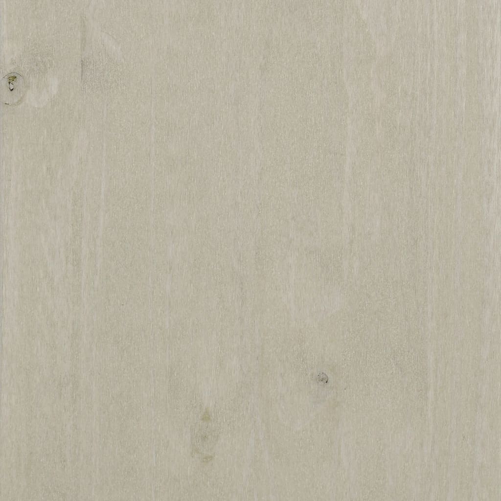 Schuhschrank Hamar 85X40X108 Cm Massivholz Kiefer