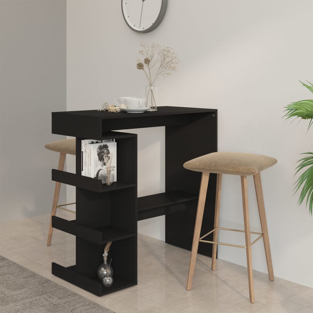 Bartisch Mit Regal -Optik 100X48X101,5 Cm