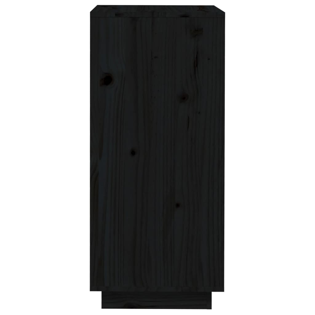 Schuhschrank 35X35X80 Cm Massivholz Kiefer