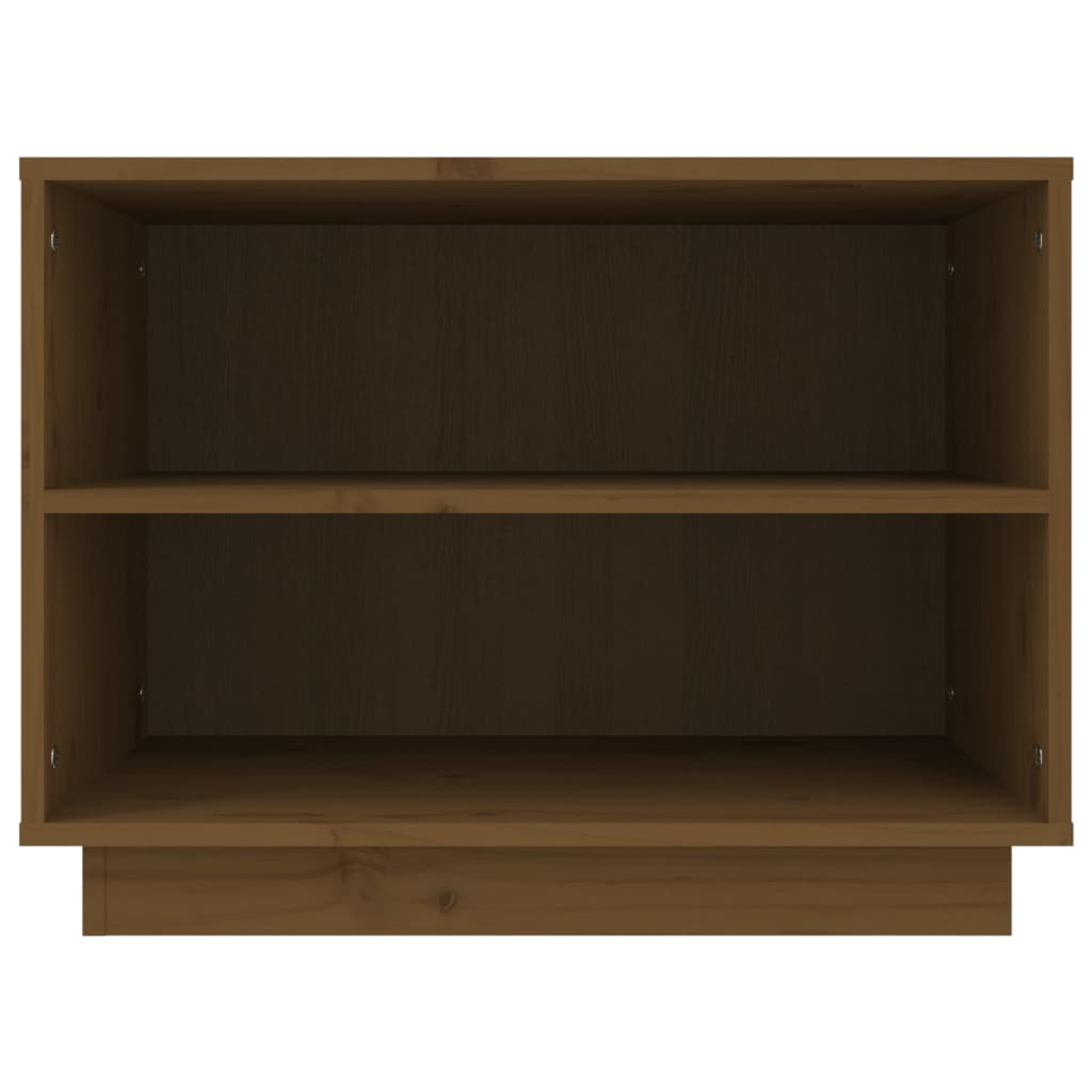 Schuhschrank 60X34X45 Cm Massivholz Kiefer