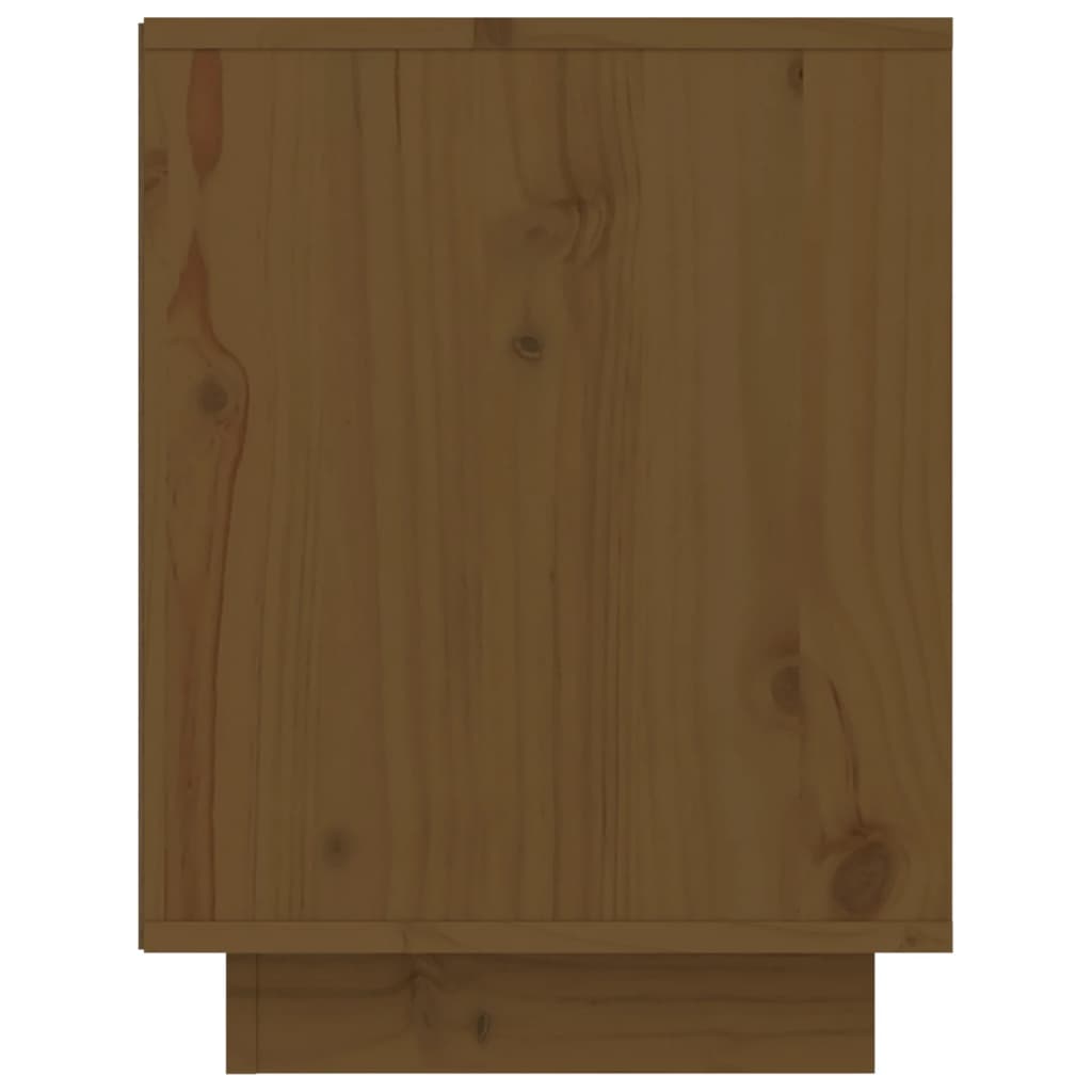 Schuhschrank 60X34X45 Cm Massivholz Kiefer