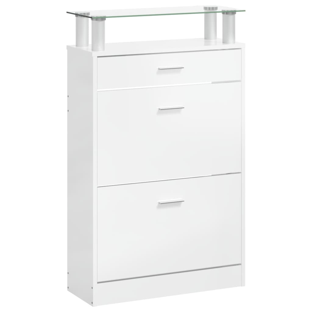 Schuhschrank 63X24X104 Cm Holzwerkstoff