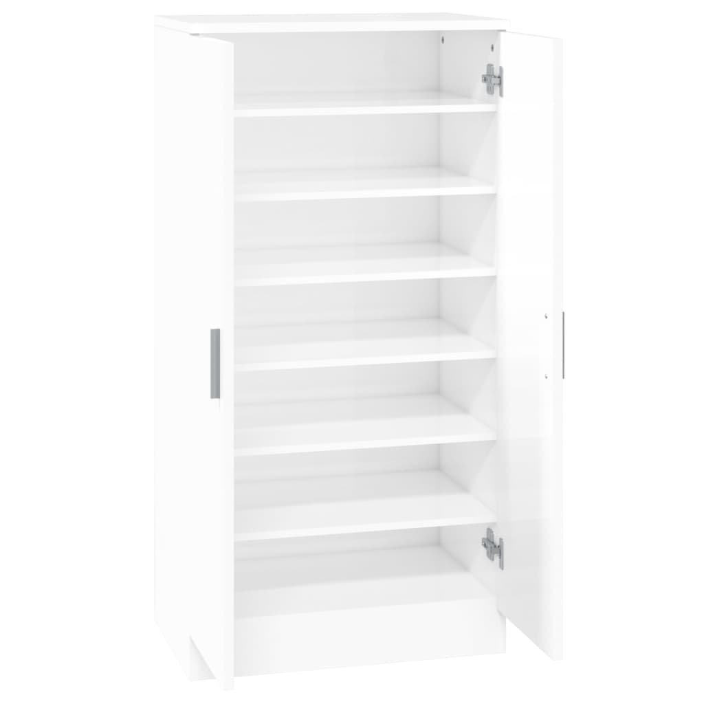 Schuhschrank 55X35X108 Cm Holzwerkstoff