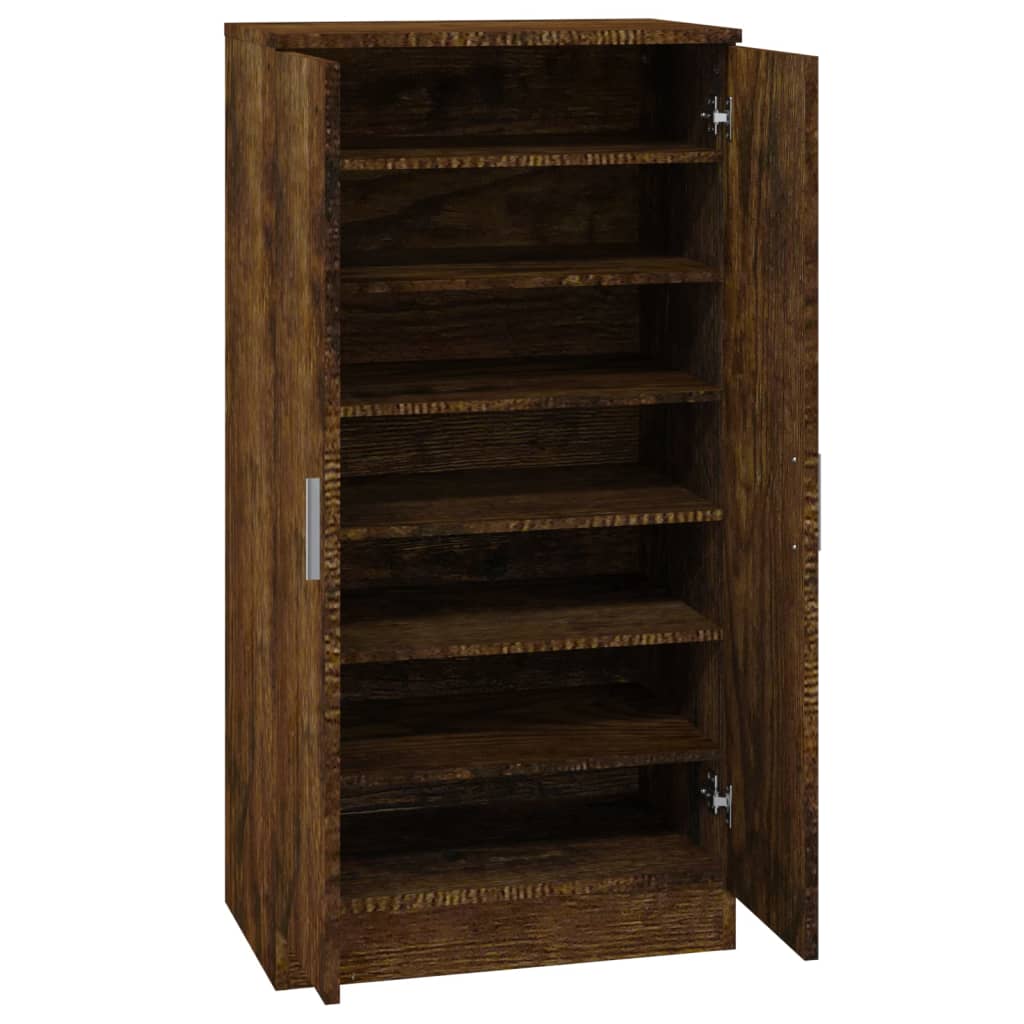Schuhschrank 55X35X108 Cm Holzwerkstoff