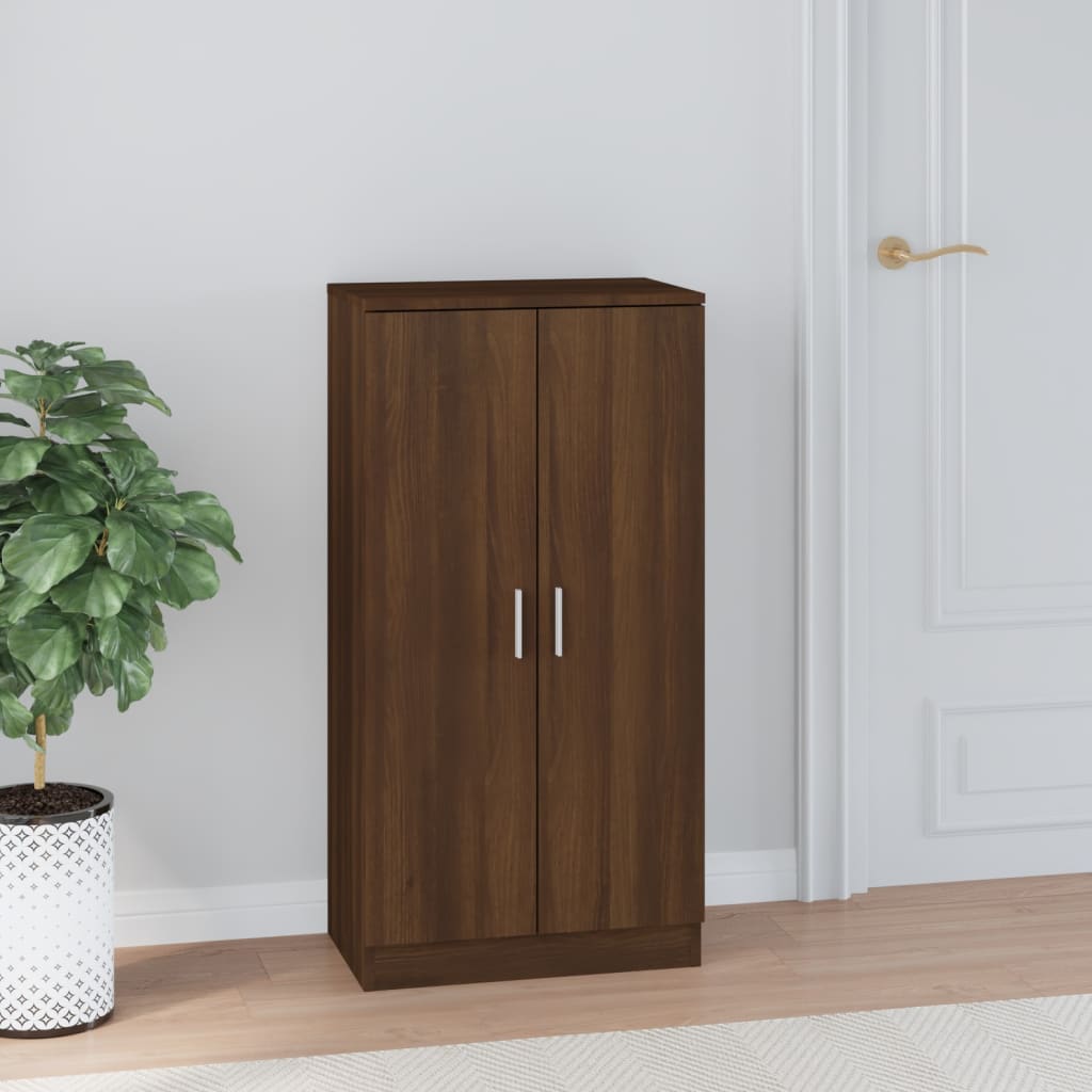 Schuhschrank 55X35X108 Cm Holzwerkstoff