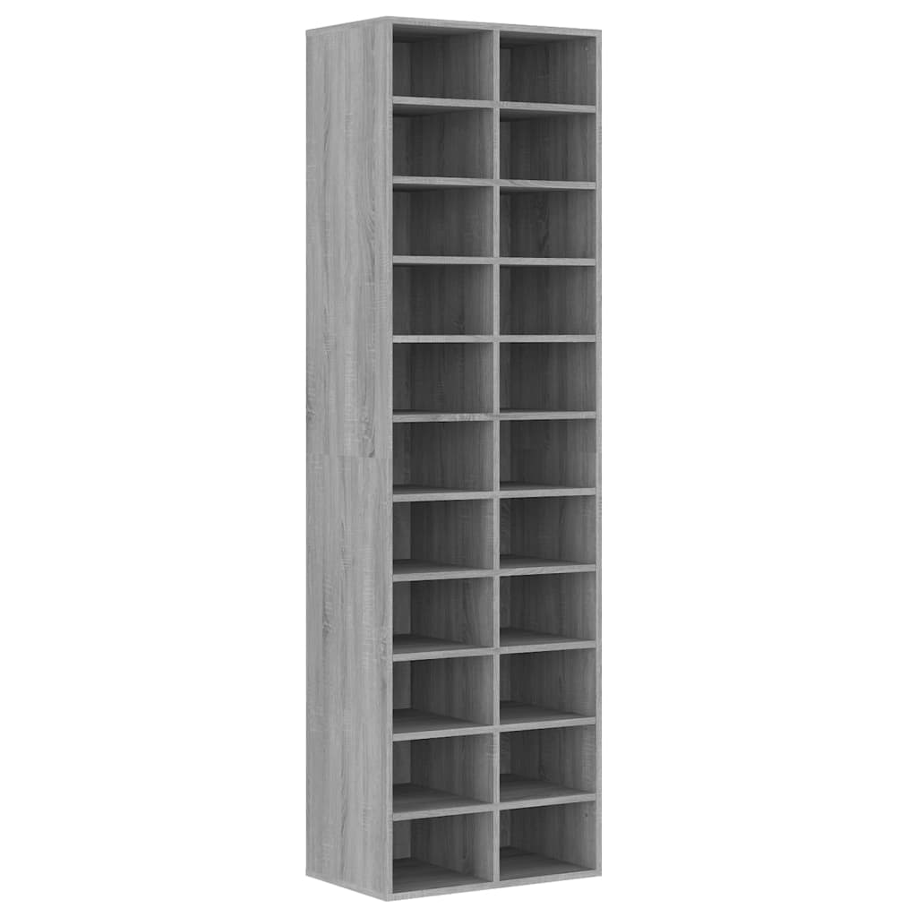 Schuhregal 54X34X183 Cm Holzwerkstoff