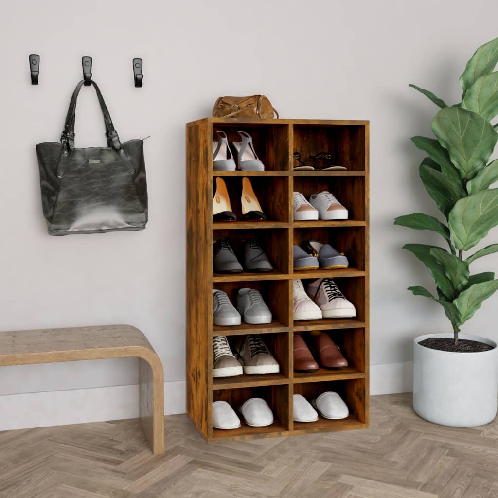 Schuhregal 54X34X100,5 Cm Holzwerkstoff