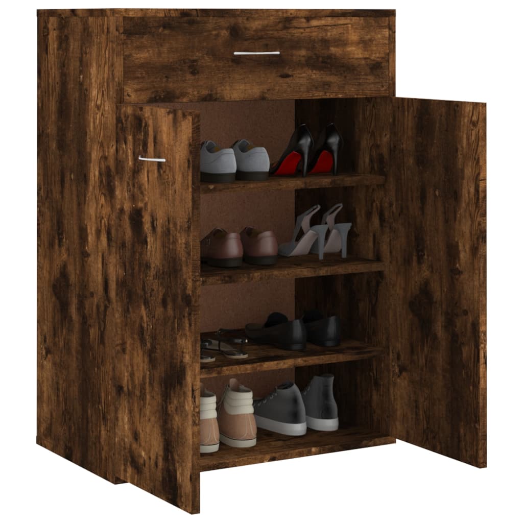 Schuhschrank 60X35X84 Cm Holzwerkstoff
