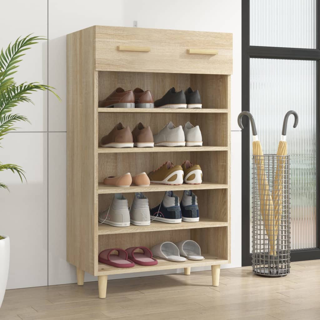 Schuhschrank 60X35X105 Cm Holzwerkstoff