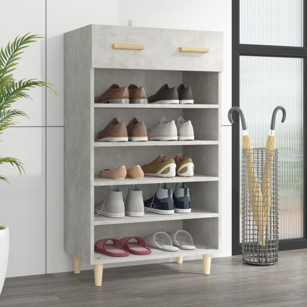Schuhschrank 60X35X105 Cm Holzwerkstoff