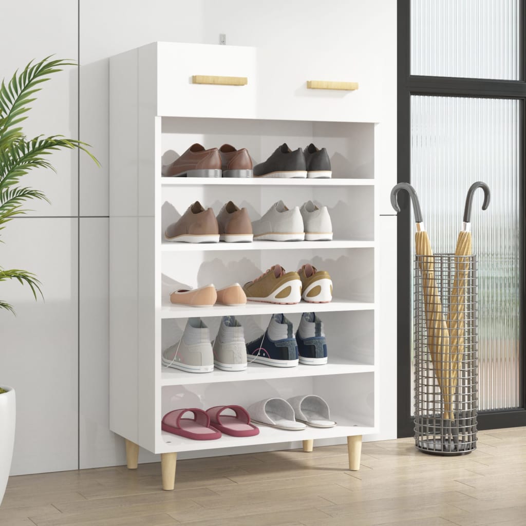 Schuhschrank 60X35X105 Cm Holzwerkstoff