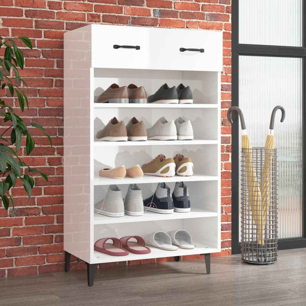 Schuhschrank 60X35X105 Cm Holzwerkstoff