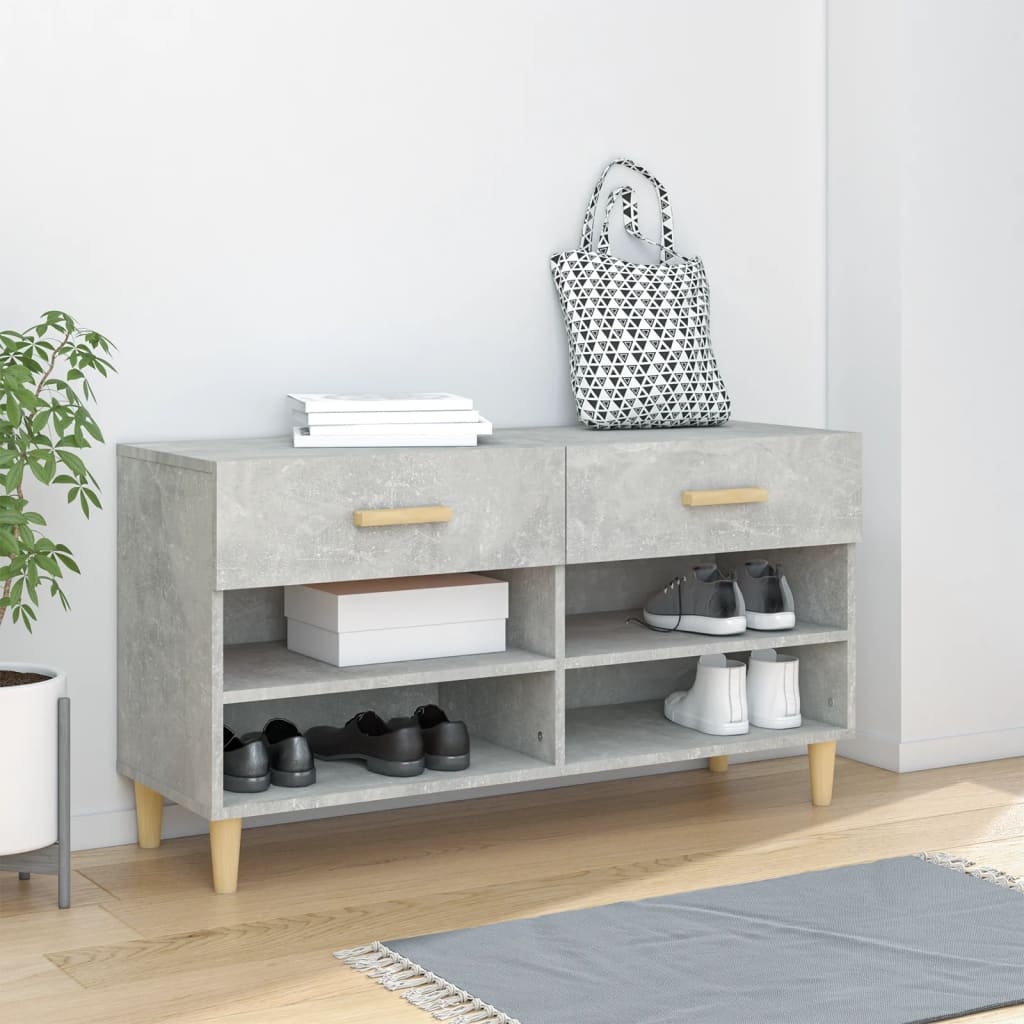 Schuhschrank 102X35X55 Cm Holzwerkstoff