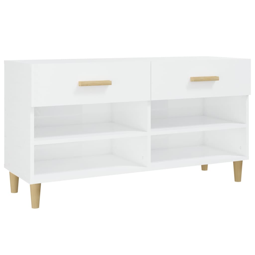 Schuhschrank 102X35X55 Cm Holzwerkstoff