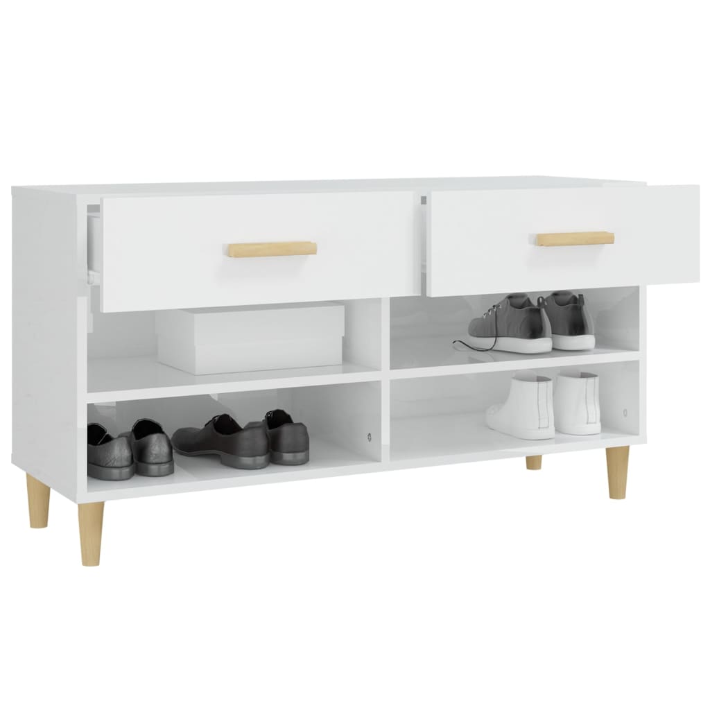 Schuhschrank 102X35X55 Cm Holzwerkstoff