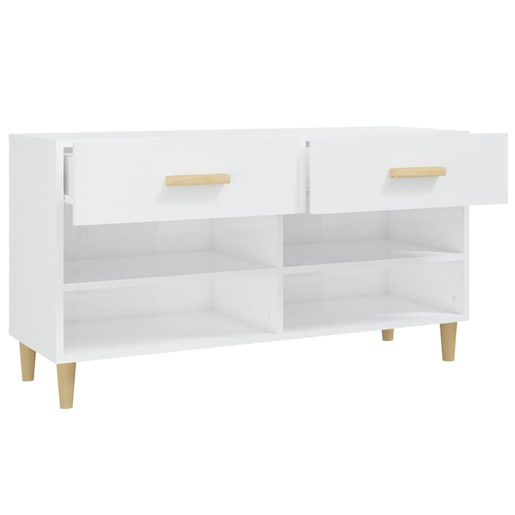 Schuhschrank 102X35X55 Cm Holzwerkstoff