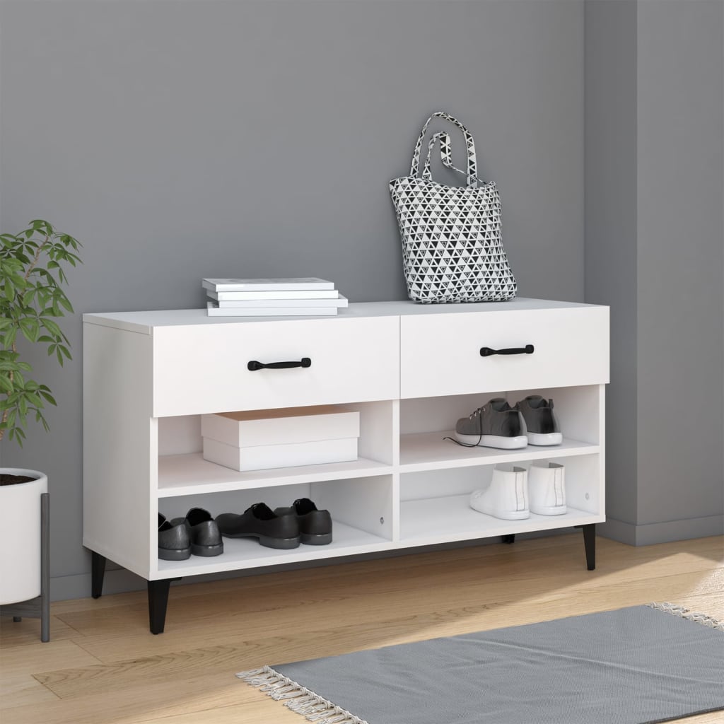 Schuhschrank Sonoma-Eiche 102X35X55 Cm Holzwerkstoff