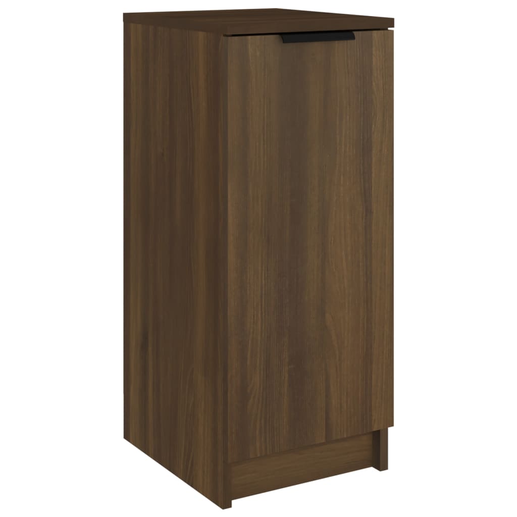 Schuhschrank Braun Eichen-Optik 30X35X70 Cm Holzwerkstoff