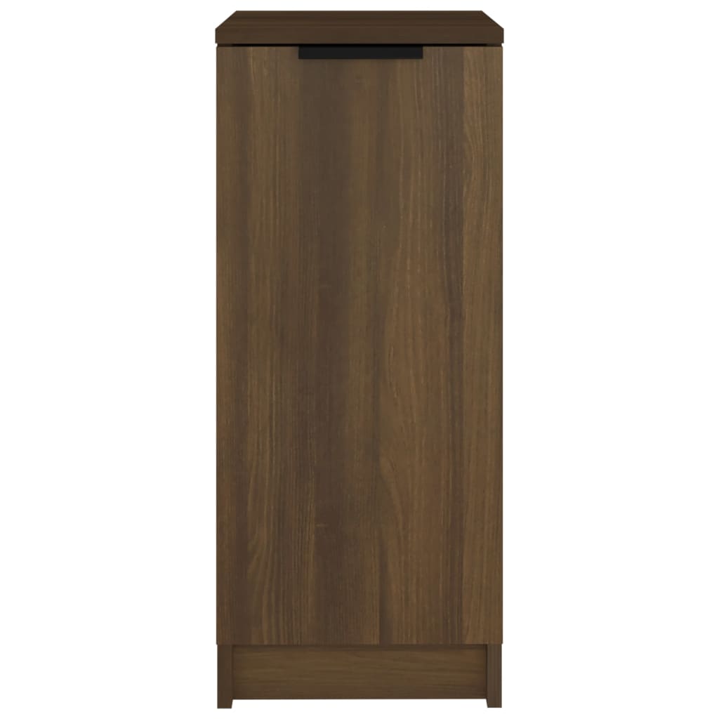 Schuhschrank Braun Eichen-Optik 30X35X70 Cm Holzwerkstoff