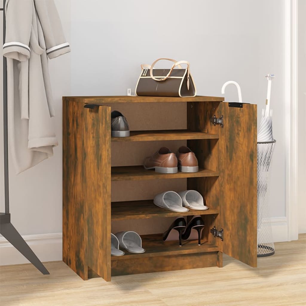 Schuhschrank 59X35X70 Cm Holzwerkstoff