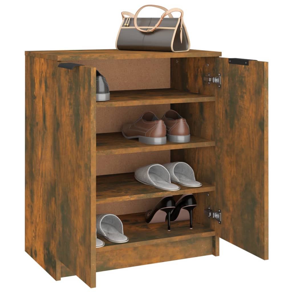 Schuhschrank 59X35X70 Cm Holzwerkstoff