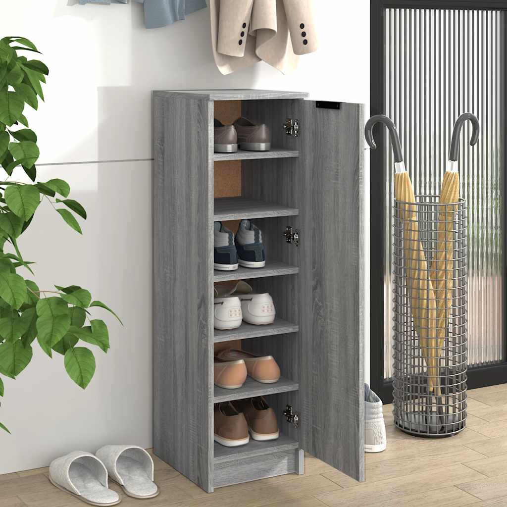 Schuhschrank 30X35X100 Cm Holzwerkstoff
