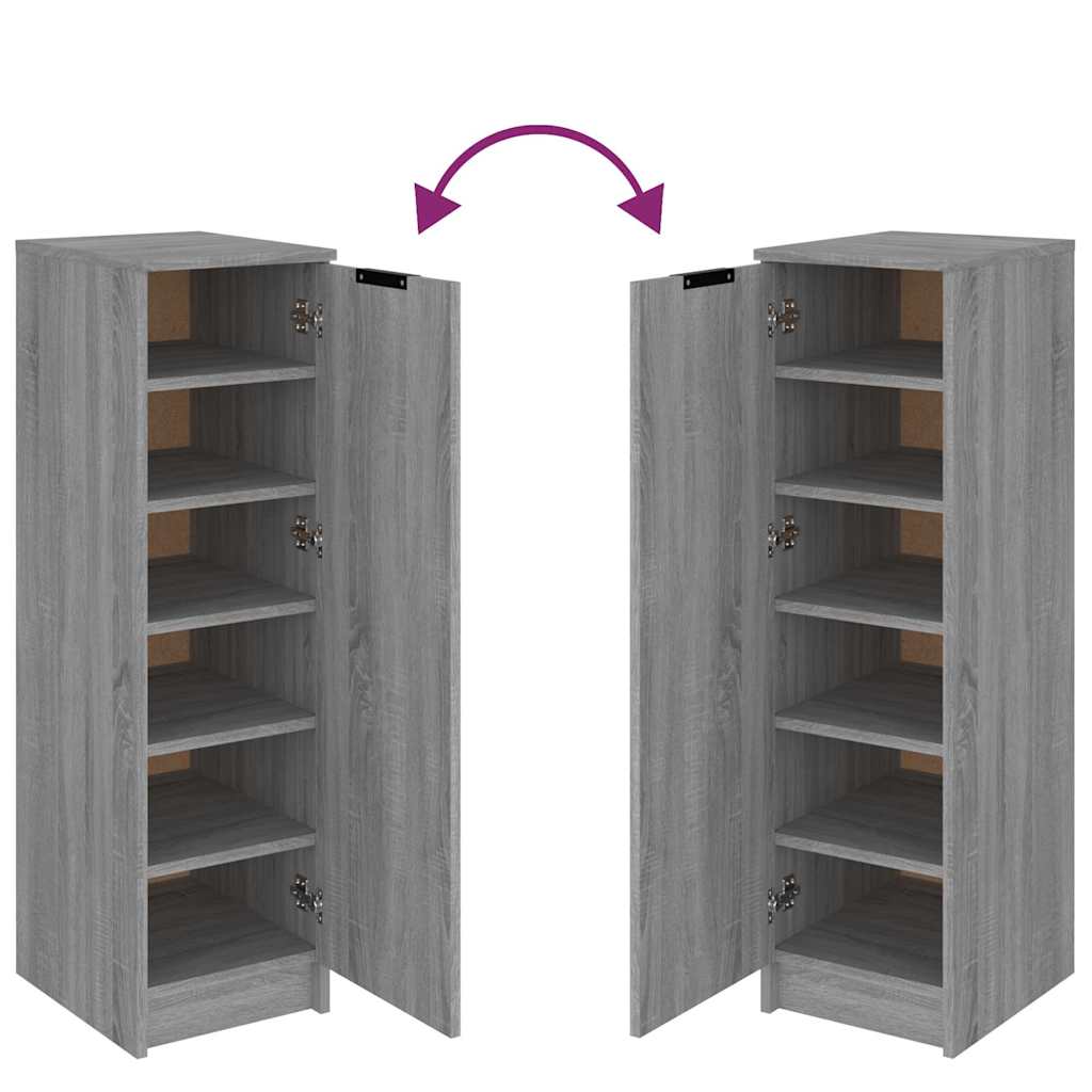 Schuhschrank 30X35X100 Cm Holzwerkstoff