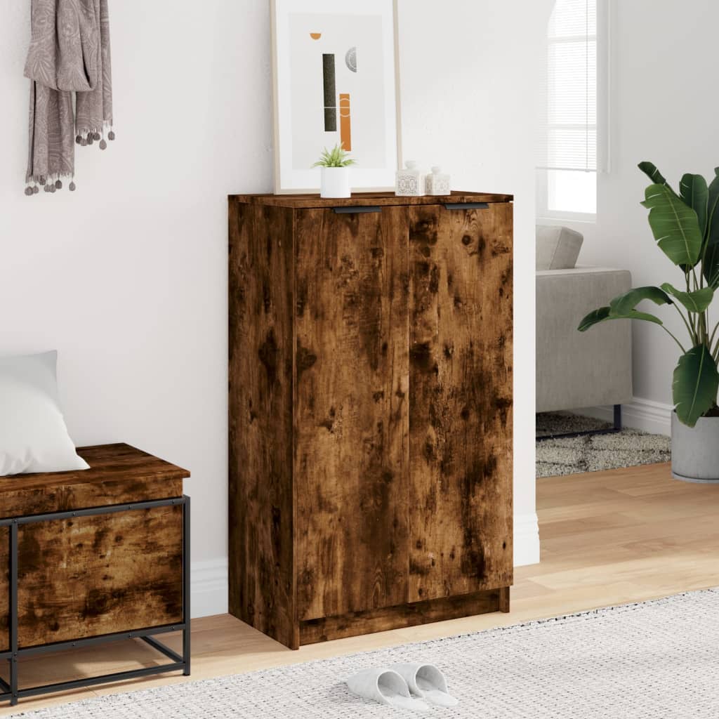 Schuhschrank 59X35X100 Cm Holzwerkstoff