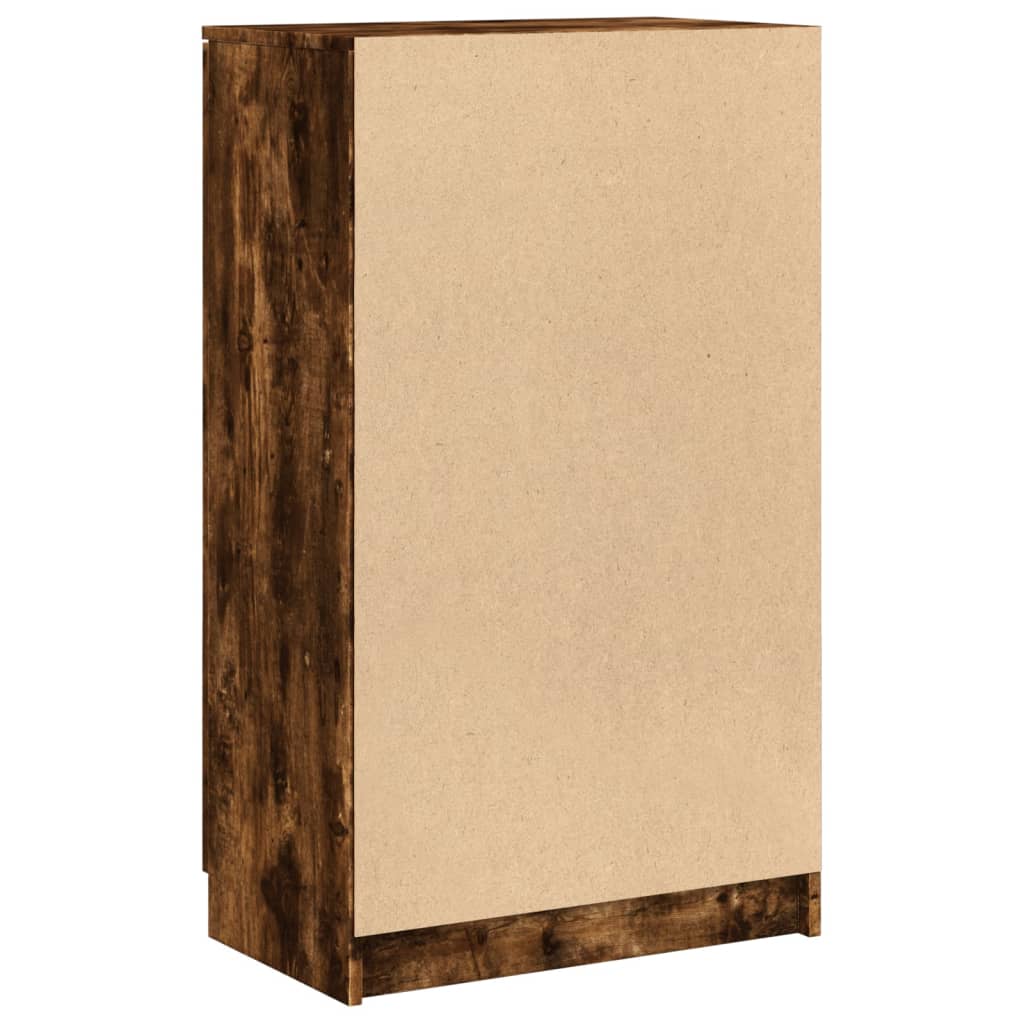 Schuhschrank 59X35X100 Cm Holzwerkstoff
