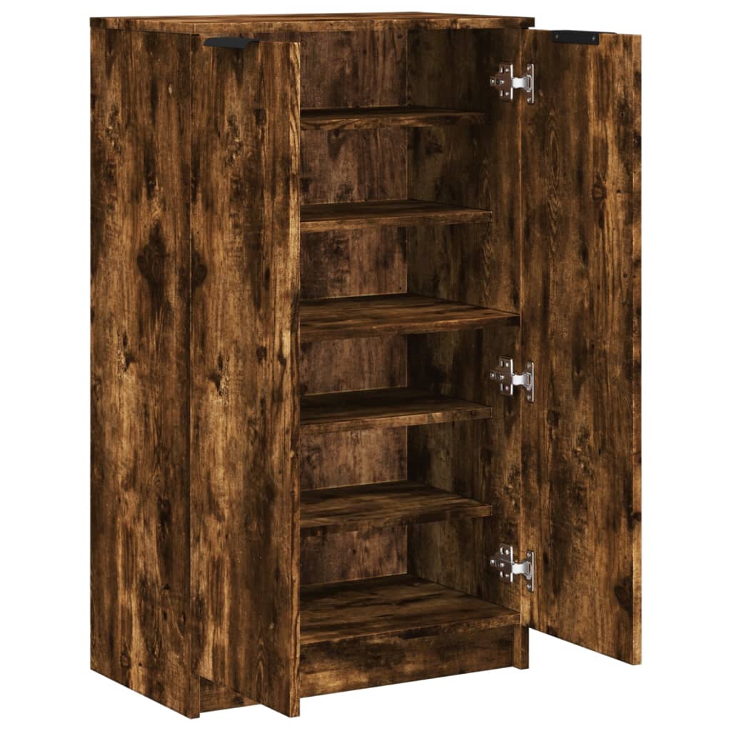 Schuhschrank 59X35X100 Cm Holzwerkstoff