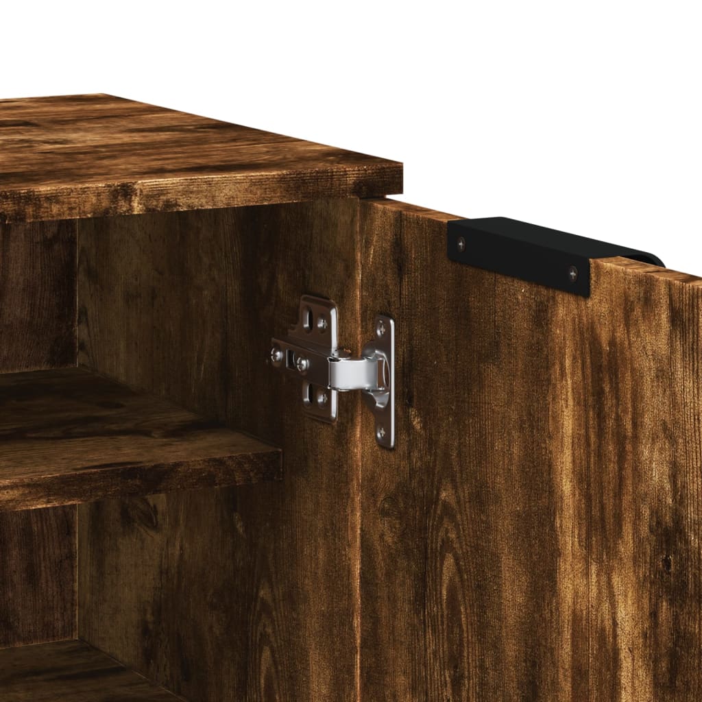 Schuhschrank 59X35X100 Cm Holzwerkstoff