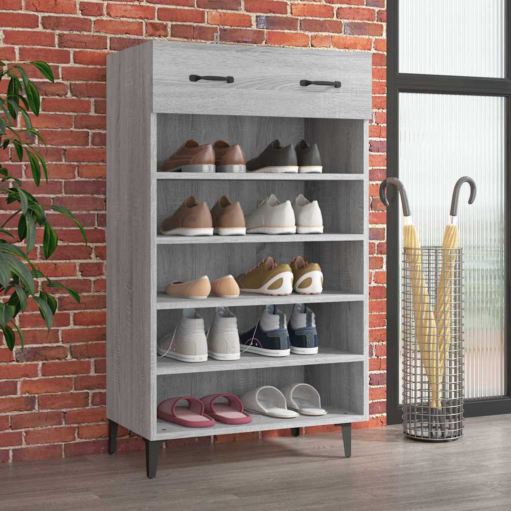 Schuhschrank 60X35X105 Cm Holzwerkstoff