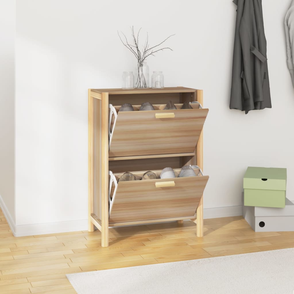 Schuhschrank 57,5X33X80 Cm Holzwerkstoff