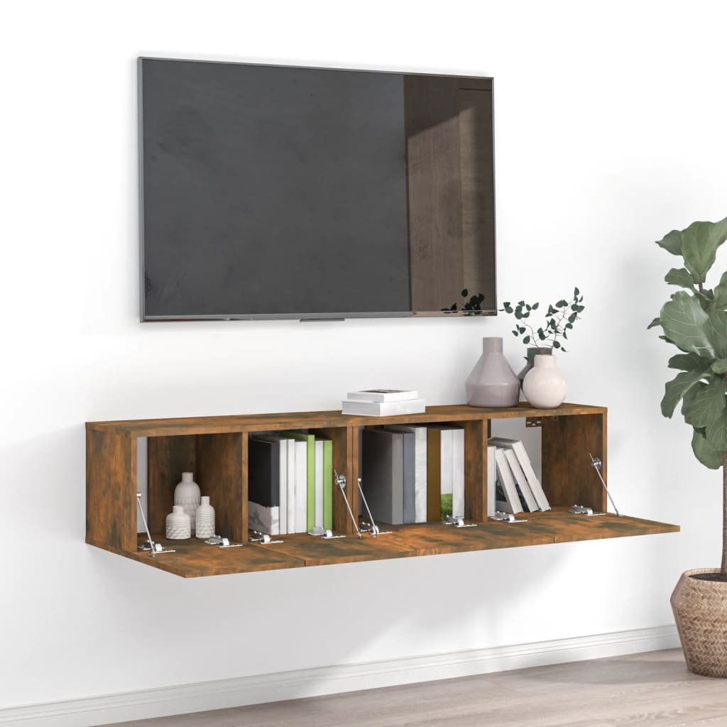 Tv-Schrankset 2 Pcs Holzwerkstoff