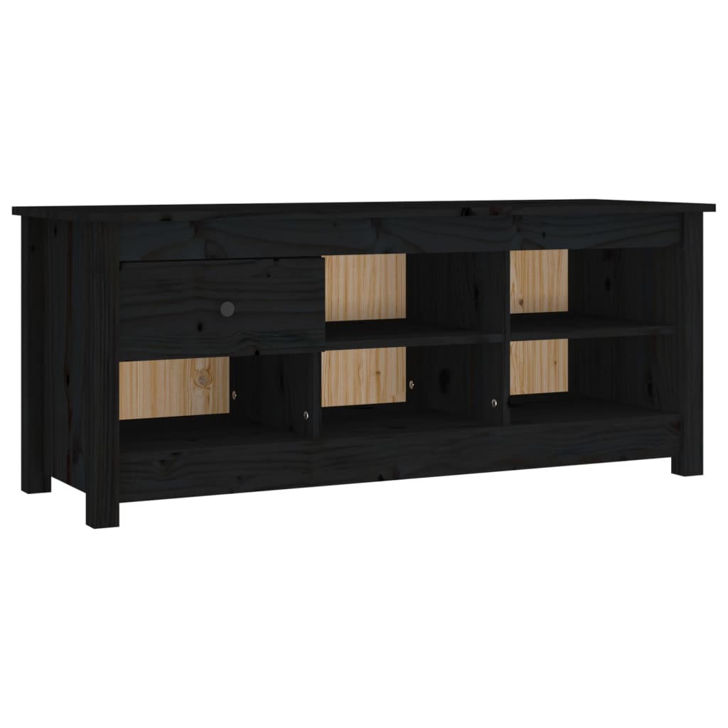 Schuhschrank 110X38X45,5 Cm Massivholz Kiefer