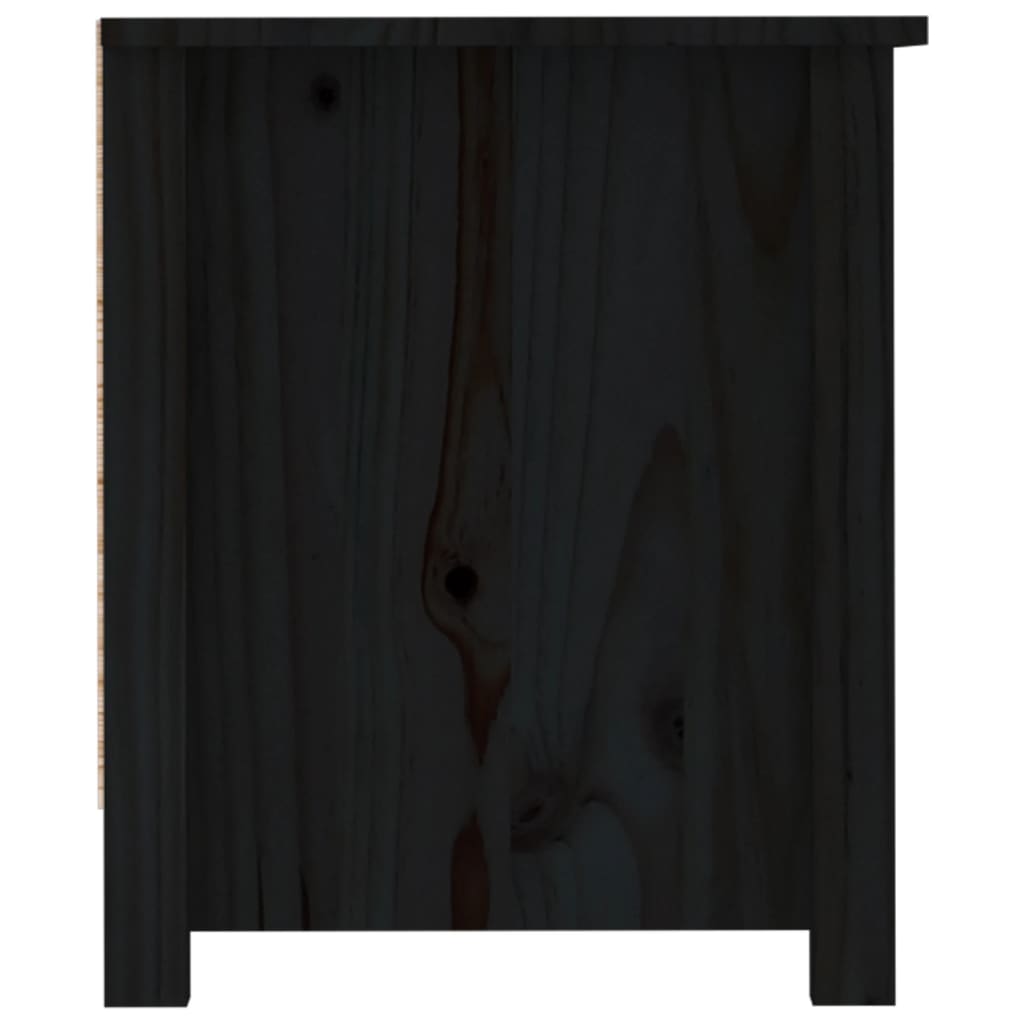 Schuhschrank 110X38X45,5 Cm Massivholz Kiefer