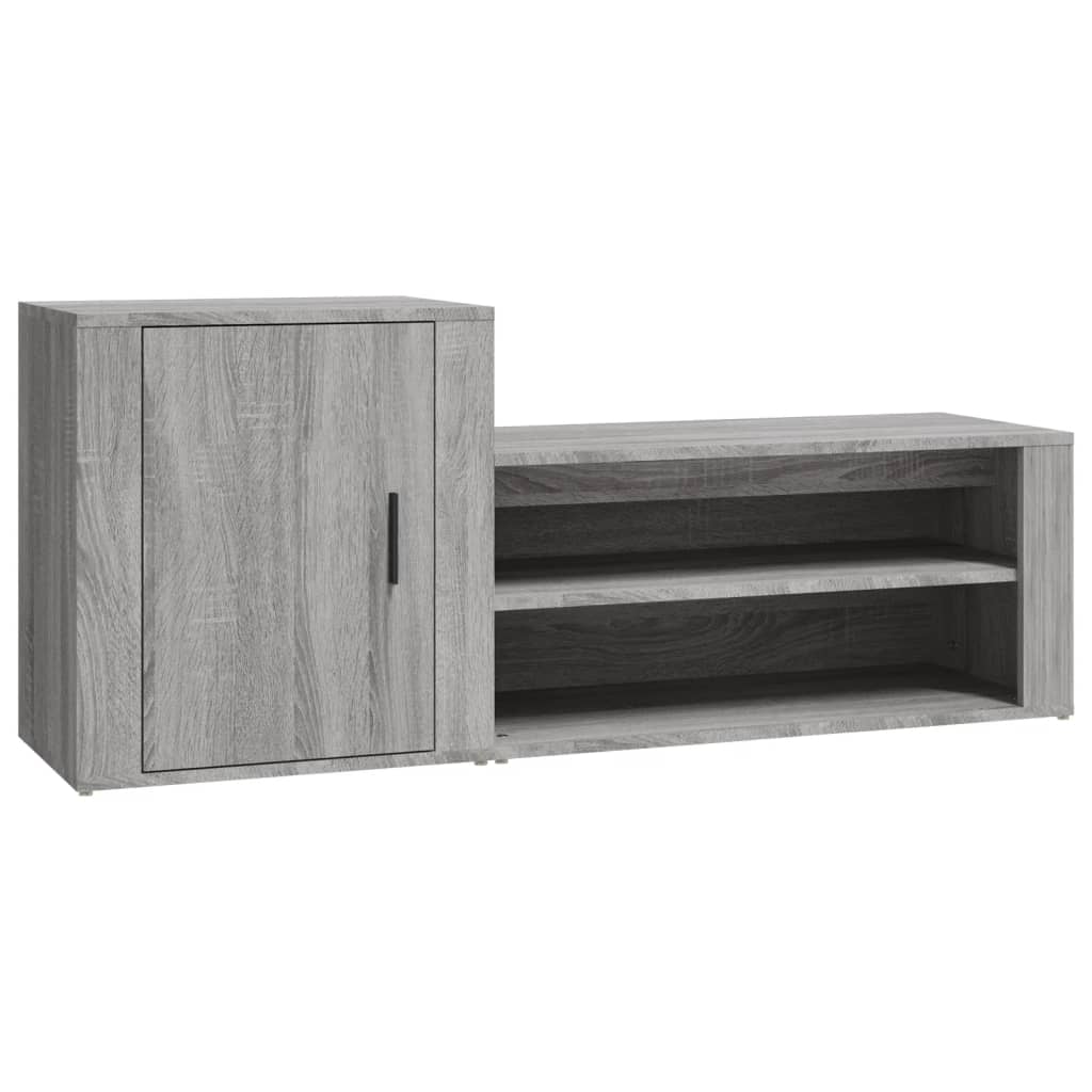 Schuhschrank 130X35X54 Cm Holzwerkstoff