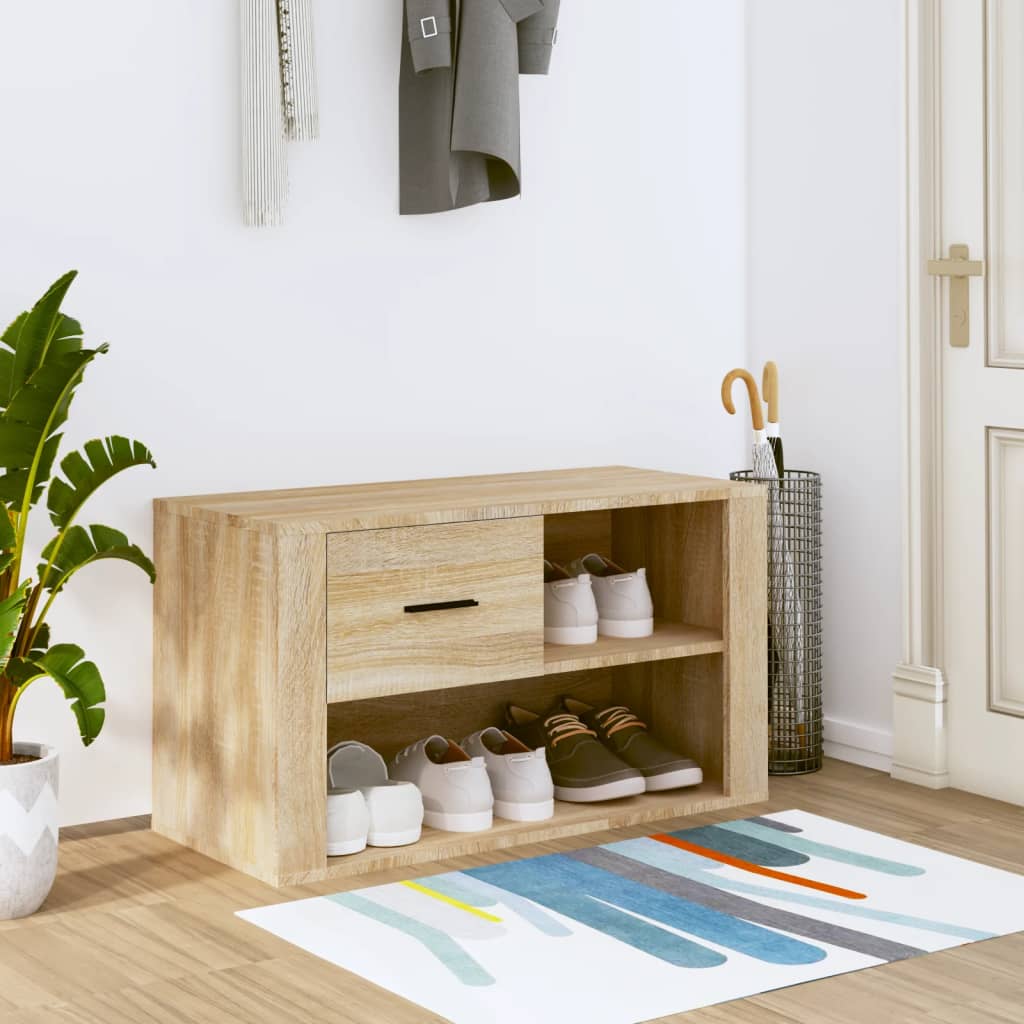 Schuhschrank 80X35X45 Cm Holzwerkstoff