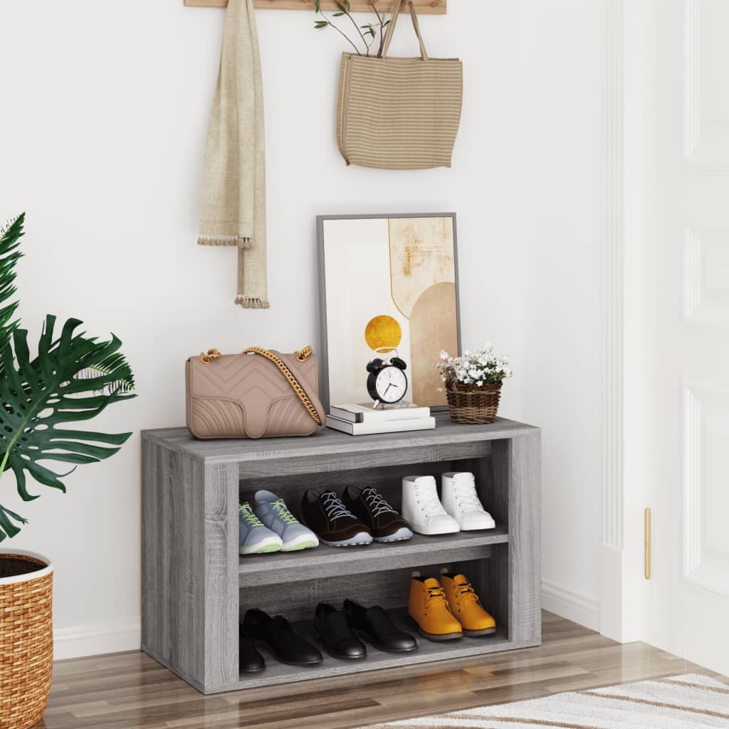 Schuhregal 75X35X45 Cm Holzwerkstoff